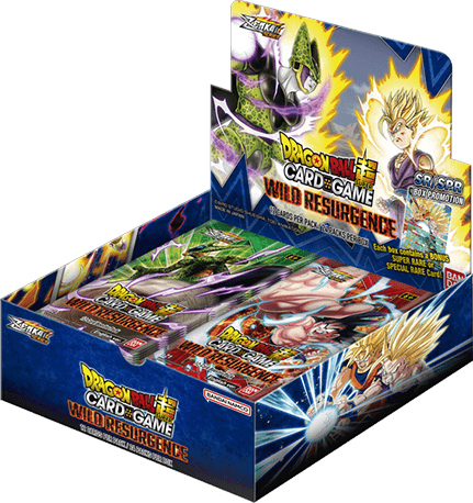 Dragonball Card Game Wild Resurgence B21 Booster Display EN