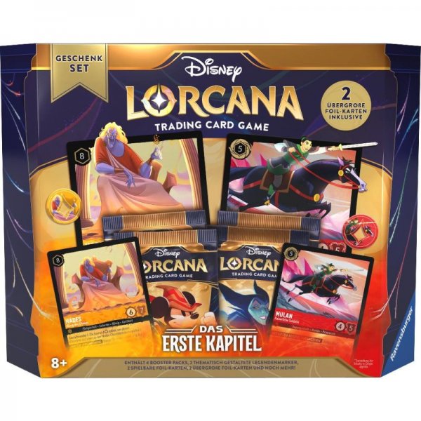 Disney Lorcana: Das Erste Kapitel Geschenk Set DE