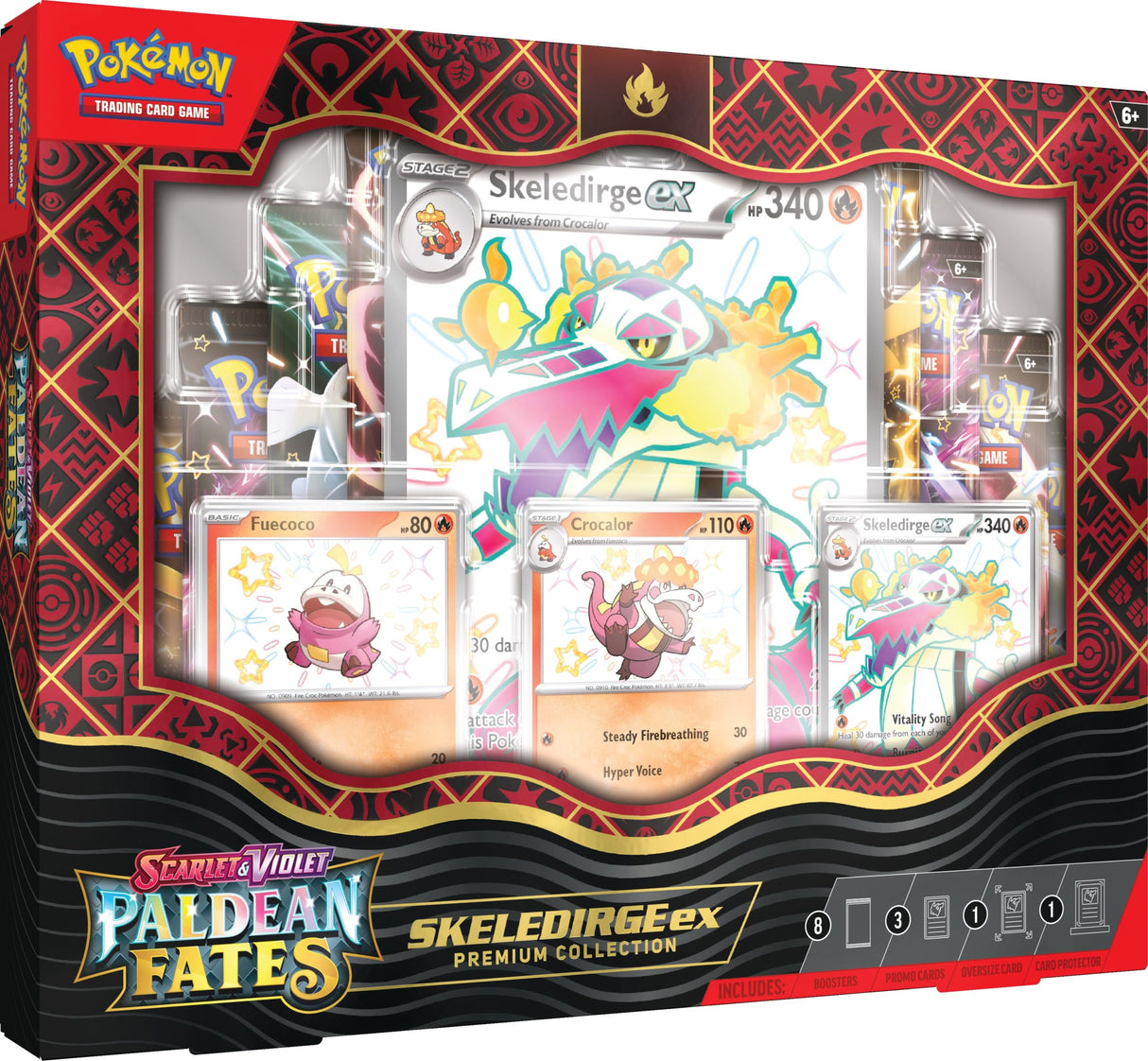 Scarlet & Violet Paldean Fates Premium Collection Skeledirge ex EN