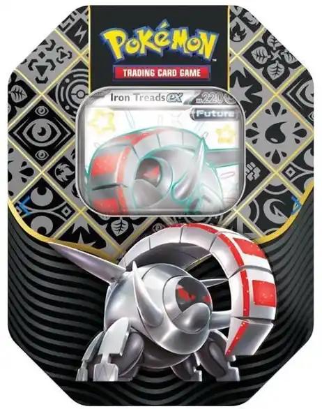 Scarlet & Violet Paldean Fates Tin Iron Treads ex EN