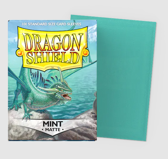 Dragon Shield Sleeves Matte Mint (100 Sleeves)