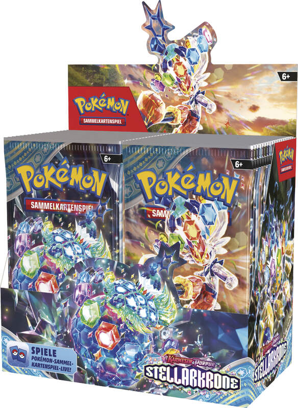 Karmesin & Purpur Stellarkrone Booster Display DE
