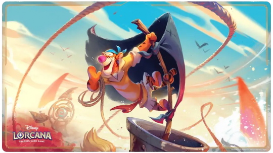 Disney Lorcana: Archazias Insel Spielmatte Tigger, Im Krähennest