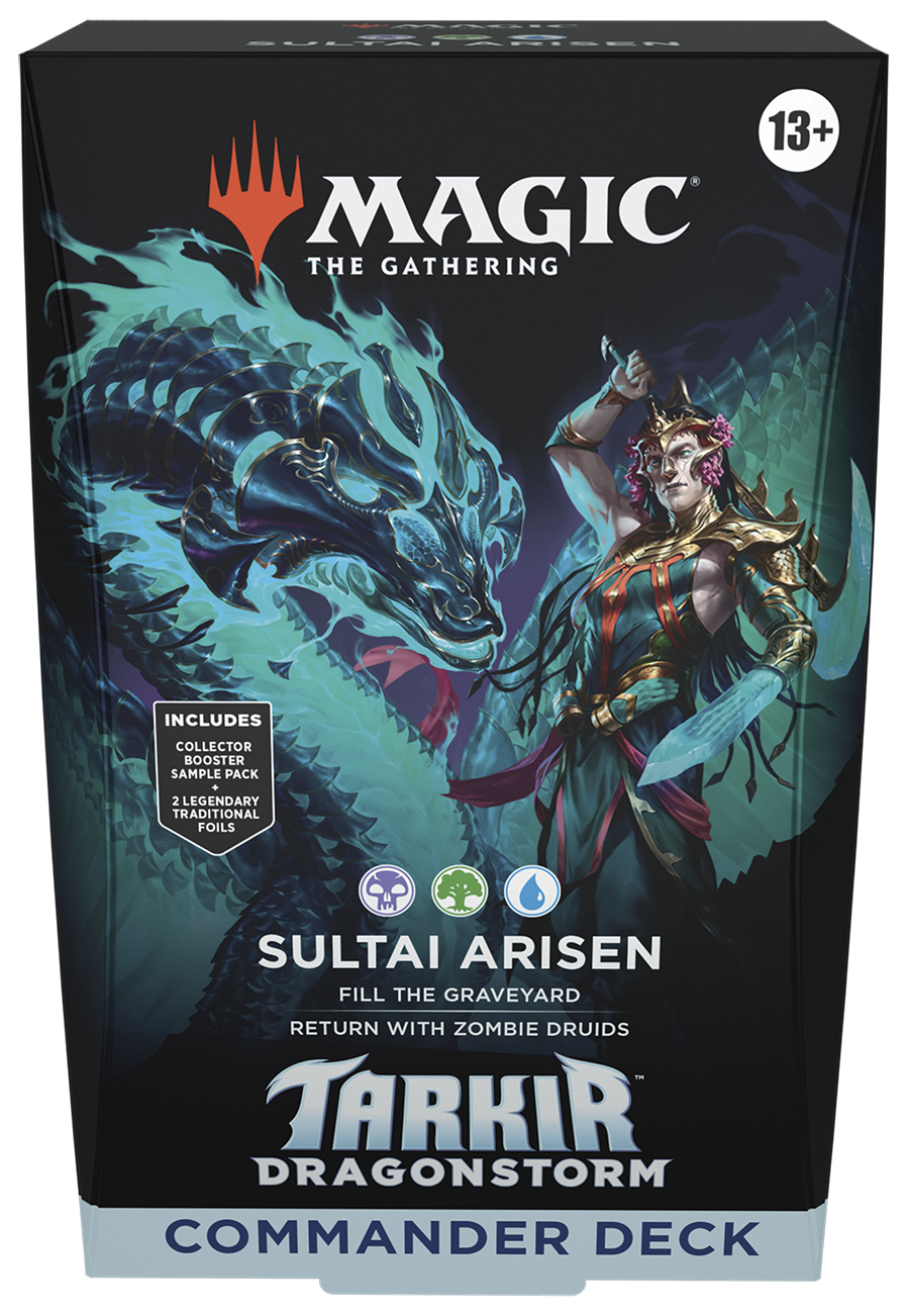 Magic The Gathering Tarkir: Dragonstorm Sultai Arisen Commander EN