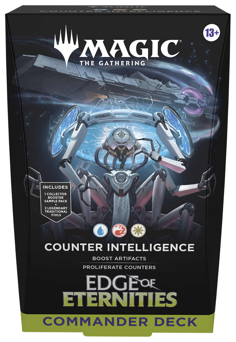 Magic The Gathering Edge of Eternities Counter Intelligence Commander EN