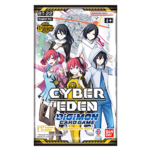 Digimon Card Game Cyber Eden Einzelbooster BT22