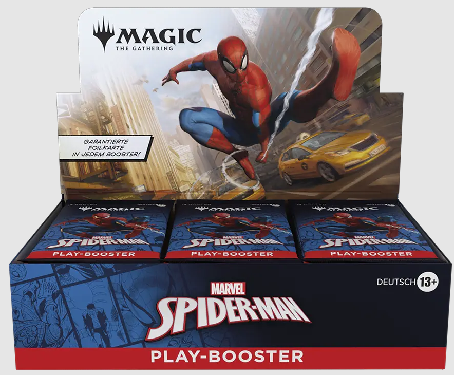 Magic The Gathering Marvel Spider-Man Play-Booster Display DE