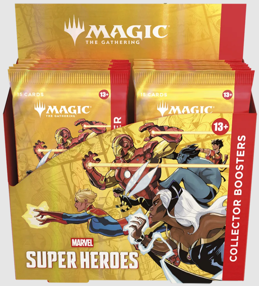 Magic The Gathering Marvel Super Heroes Collector Display EN
