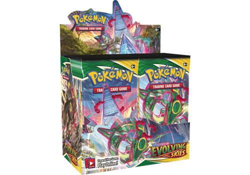 Sword & Shield Evolving Skies Booster Display EN