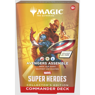 Vorbestellung: Magic The Gathering Marvel Super Heroes Avengers Assemble Commander Collector´s Edition EN