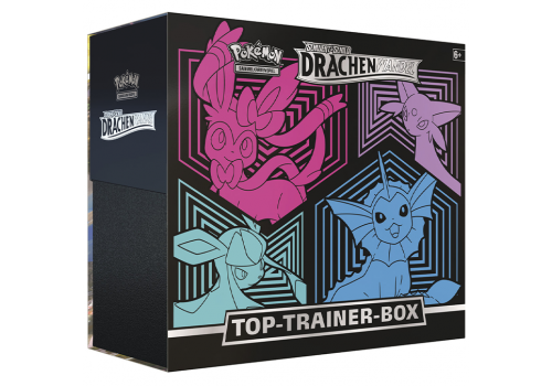Drachenwandel Schwert & Schild Top Trainer Box (Glaziola / Feelinara / Aquana / Pisana) DE