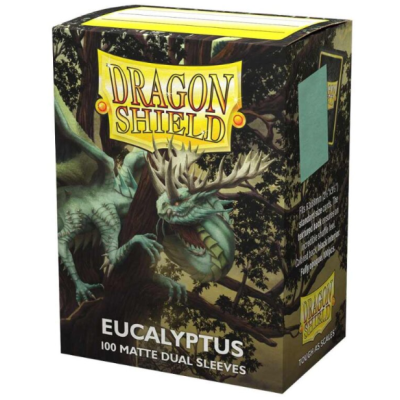 Dragon Shield Sleeves Matte Dual Eucalyptus(100 Sleeves)