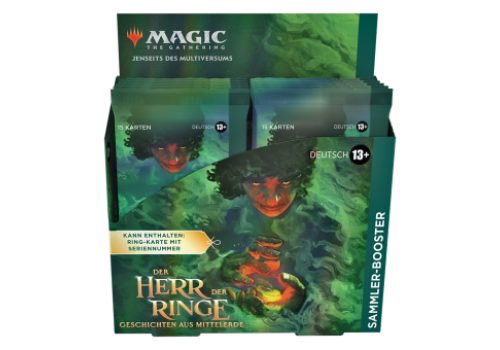 Magic The Gathering Der Herr der Ringe: Geschichten aus Mittelerde Sammler Display DE