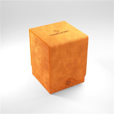 Squire 100+ XL Convertible Orange Deckbox Gamegenic