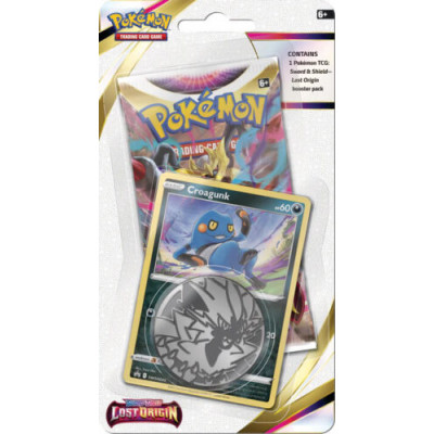 Sword & Shield Lost Origin Croagunk Checklane Blister EN