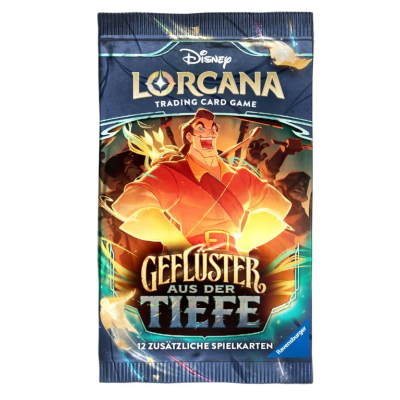 Vorbestellung: Disney Lorcana: Geflüster aus der Tiefe Booster DE