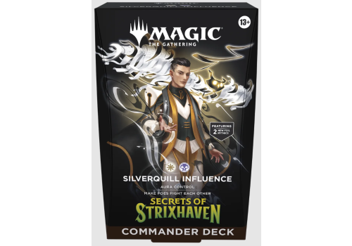 Magic The Gathering Secrets of Strixhaven Silverquill Influence Commander EN