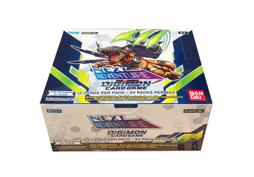 Digimon Card Game Next Adventure Booster Display BT-07