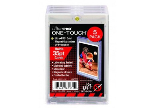 Ultra Pro 5er Pack 35PT UV ONE-TOUCH Magnetic Holder 