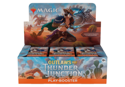 Magic The Gathering Outlaws von Thunder Junction Play-Booster Display DE