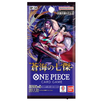 One Piece Card Game The Azure Sea´s Seven OP-14 Booster JP