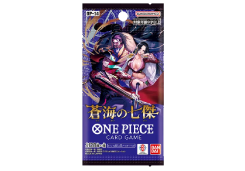 One Piece Card Game The Azure Sea´s Seven OP-14 Booster JP