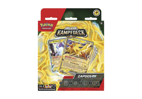 Pokemon Deluxe Kampfdeck Zapdos ex