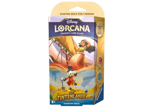 Disney Lorcana: Die Tintenlande Starter Deck Rubin & Saphir DE