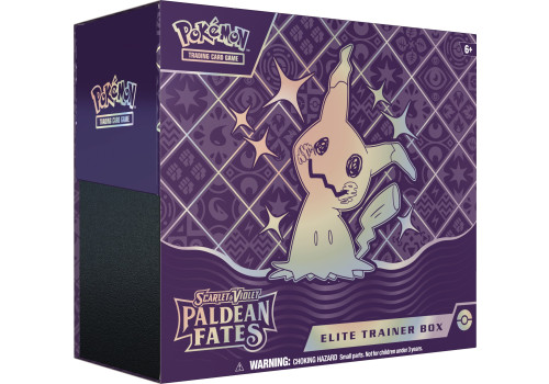 Scarlet & Violet Paldean Fates Elite Trainer Box EN