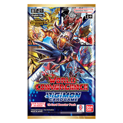 Digimon Card Game World Convergence Einzelbooster BT21