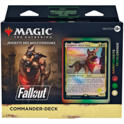Magic The Gathering Jenseits des Multiversums: Fallout Kampfbereite Überlebende Commander DE