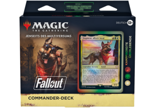 Magic The Gathering Jenseits des Multiversums: Fallout Kampfbereite Überlebende Commander DE