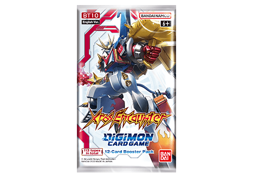 Digimon Card Game XROS Encounter Einzelbooster BT10