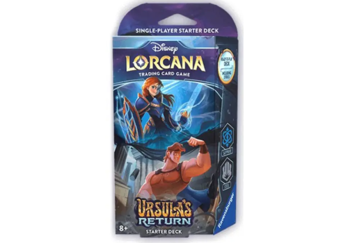 Disney Lorcana: Ursula´s Return Starter Deck Sapphire & Steel EN