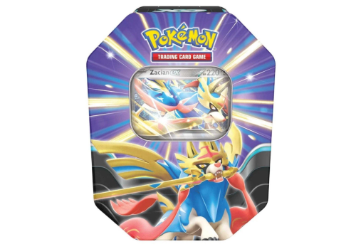 Slashing Legends Zacian ex Tin Box EN