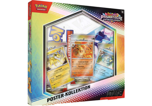 Karmesin & Purpur Prismatische Entwicklungen Poster Kollektion DE