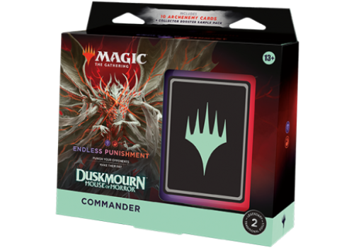 Magic The Gathering Duskmourn: House of Horror Endless Punishment Commander EN