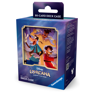 Disney Lorcana: Mythen Deck Box Goofy & Max