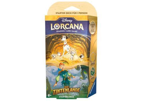 Disney Lorcana: Die Tintenlande Starter Deck Bernstein & Smaragd DE