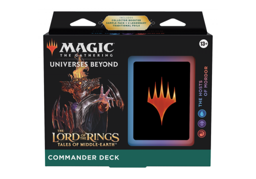 Magic The Gathering The Lord of the Rings: Tales of Middle-earth The Hosts of Mordor Commander EN
