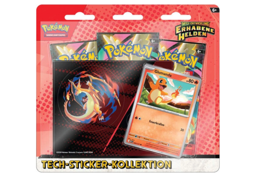 Mega-Entwicklung Erhabene Helden Tech Sticker Kollektion Glumanda DE