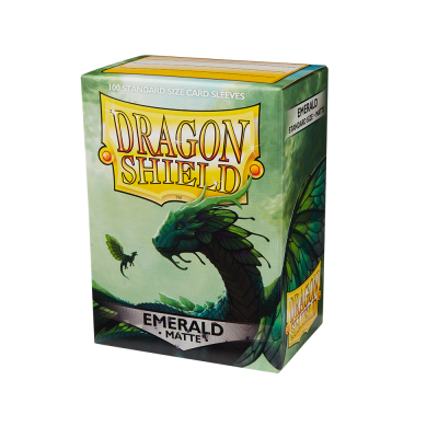 Dragon Shield Sleeves Matte Emerald (100 Sleeves)