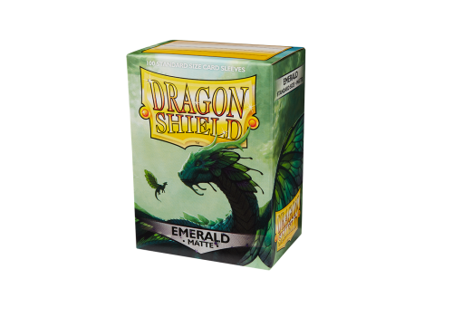 Dragon Shield Sleeves Matte Emerald (100 Sleeves)