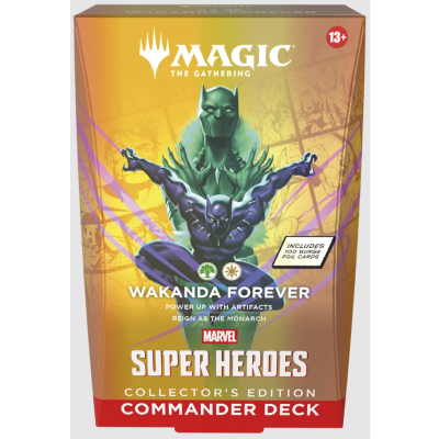 Vorbestellung: Magic The Gathering Marvel Super Heroes Wakanda Forever Commander Collector´s Edition EN