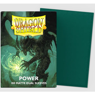 Dragon Shield Sleeves Matte Dual Power(100 Sleeves)