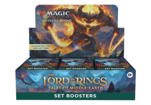 Magic The Gathering The Lord of the Rings: Tales of Middle-earth Set Display EN