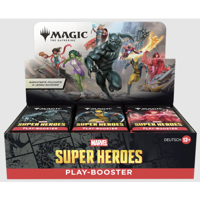 Vorbestellung: Magic The Gathering Marvel Super Heroes Play-Booster Display DE