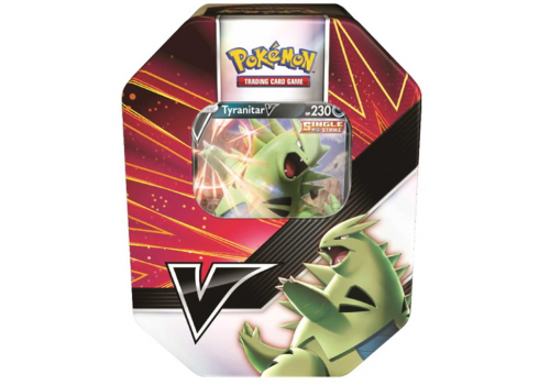 Tyranitar V Tin Box EN