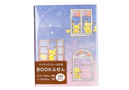 Pokemon Center Post-It Pikachu Fenster