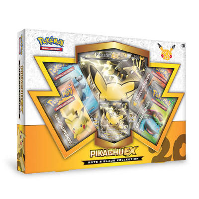Generationen Rote & Blaue Kollektion Pikachu EX DE